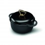 20 cm Die-cast Aluminum/24K Gold Pot