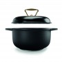 20 cm Die-cast Aluminum/24K Gold Pot